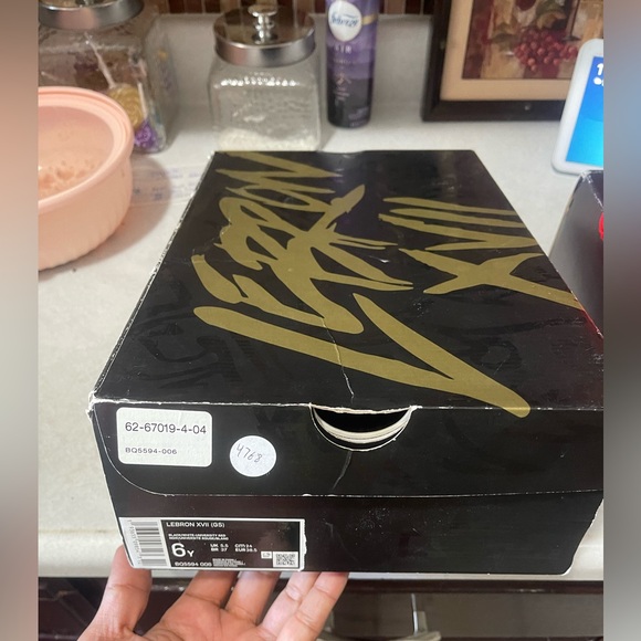 I have a pair of lebron 17 infrared GS for $90. - Picture 5 of 5